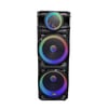 NDR-1526 15 inç 100W USB/TF/FM/TWS Destekli Uzaktan Kumandalı Çift Kablosuz Mikrofonlu Bluetooth Party Box Hoparlör