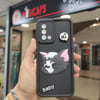 Oppo A74 Kabartma Figürlü Neşeli Silikon Kılıf