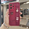Redmi 12 Neşeli Tutamaçlı Silikon Kılıf