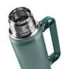 S-link SL-TM13 Yeşil Kumlama Boya 750ML Iç 304 Dış 201 Sert Plastik Kulp Ve Portatif Paslanmaz Çelik Termos Kupa