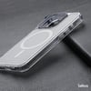Safeus 15 Pro Gripp Hoparlör Toz Önleyici Filtreli Buzlu Magsafe Kapak