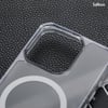 Safeus 15 Pro Gripp Hoparlör Toz Önleyici Filtreli Buzlu Magsafe Kapak
