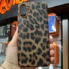 Samsung Galaxy A06 Leopar Desenli Silikon Kılıf