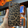 Samsung Galaxy A06 Leopar Desenli Silikon Kılıf