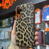 Samsung Galaxy A16 Leopar Desenli Silikon Kılıf