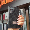 Samsung Galaxy S23 Ultra Queen Logolu Taşlı Silikon Kapak