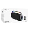 Shaza 250W Ses Çıkışı Çift Mikrofonlu Taşınabilir Bluetooth Hoparlör SS4504/BK