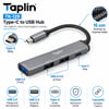 Taplin TK-129 Type-C to Usb 2.0/3.0 4 Port Hub Çoklayıcı