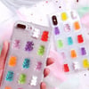 Xiaomi Redmi 12 3d Kabartmalı Ayıcık Emoji Kılıf