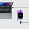 Momax DL56W Flow 2 İn 1 Dual Braided 1.5m Kırılmaz Örgü Şarj Ve Data Kablosu
