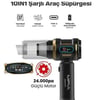 MPIA MCV-05 24000Pa Vakum Gücü Led Göstergeli Taşıma Çantalı Araç Süpürgesi
