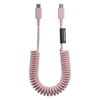 Native Union POP Serisi Type-C to Type-C Spiralli Şarj Kablosu 60W 1.2M