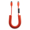 Native Union POP Serisi Type-C to Type-C Spiralli Şarj Kablosu 60W 1.2M