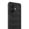Oppo A3 Kılıf Esnek TPU Oyuklu Arka Yüzey Tasarımlı Zore Etnik Silikon Kapak