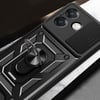 Oppo A3x Kılıf Magnetik Standlı Kamera Korumalı Zore Sürgülü Vega Kapak