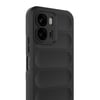 Oppo A6T Kılıf Esnek TPU Oyuklu Arka Yüzey Tasarımlı Zore Etnik Silikon Kapak