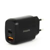 ŞARJ CİHAZI Philips DLP4326CB/12 20W Typ-C 18W Total 38W Usb Hızlı Şarj başlığı