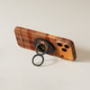 Pitaka Aramid Fiber Flora in Grid Serisi MagEZ Grip 3 Magnetik Ring Stand Telefon Tutucu