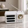Platoon PL-4708 Bluetooth 5.3 Version Mini Metal Retro Radyo Görünümlü Ses Bombası