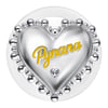 Pynana BubbleHeart 360 Derece Dönebilen Magnetik Ring Stand Telefon Tutucu