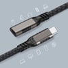 Qgeem Extension USB3.2 Type-C PD Uzatma Kablosu 100W 20Gbps 4K@60Hz 3 Metre