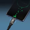 Qgeem QG01 Type-C to Type-C USB4 PD Data Kablosu 240W 40Gbps 8K@60Hz 0.2 Metre