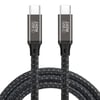 Qgeem QG02 Type-C to Type-C PD3.1 Data Kablosu 240W 480Mbps 1.5 Metre