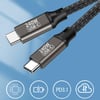 Qgeem QG02 Type-C to Type-C PD3.1 Data Kablosu 240W 480Mbps 1.5 Metre
