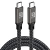 Qgeem QG02 Type-C to Type-C PD3.1 Data Kablosu 240W 480Mbps 1.5 Metre
