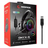 Rampage ONYX-S  USB 7.1 Version RGB Led + Ses Kontrollü Oyuncu Mikrofonlu Kulaklık