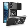 Realme Note 60 Kılıf Magnetik Standlı Kamera Korumalı Zore Sürgülü Vega Kapak