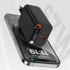 Recci RC103E GaN Teknolojili Hızlı Şarj Başlığı USB-A to Type-C PD 67W Type-C Kablolu Şarj Seti