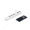 Recci RC106E GaN Teknolojili Hızlı Şarj Başlığı Type-C to Type-C PD 25W Kablolu Şarj Seti