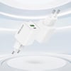 Recci RC107E Type-C PD & USB-A GaN Teknolojili Hızlı Şarj Başlığı 30W