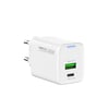 Recci RC108E GaN Teknolojili Hızlı Şarj Başlığı Type-C to Type-C PD 45W Kablolu Şarj Seti
