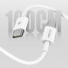 Recci RC108E GaN Teknolojili Hızlı Şarj Başlığı Type-C to Type-C PD 45W Kablolu Şarj Seti