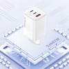 Recci RC85E GaN Teknolojili Hızlı Şarj Başlığı USB-A to Type-C PD 67W Kablolu Şarj Seti