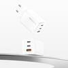 Recci RC85E GaN Teknolojili Hızlı Şarj Başlığı USB-A to Type-C PD 67W Kablolu Şarj Seti