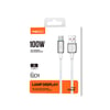 Recci RS42C Lamp Display Serisi USB-A to Type-C 100W Hızlı Şarj Özellikli Data ve Şarj Kablosu 1.5M