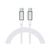 Recci RS42CC Lamp Display Serisi Type-C to Type-C PD 240W Hızlı Şarj Özellikli Data ve Şarj Kablosu 1.5M