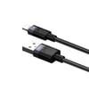 Recci RS50L USB-A to Lightning Örgü Tasarımlı Hızlı Şarj Özellikli Data ve Şarj Kablosu 1M