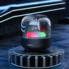 Recci RSK-W31 Amber Serisi FM/TF/AUX Hi-Fi RGB Işıklı Wireless Bluetooth 5.0 Speaker Hoparlör 5W 500mAh