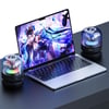 Recci RSK-W31 Amber Serisi FM/TF/AUX Hi-Fi RGB Işıklı Wireless Bluetooth 5.0 Speaker Hoparlör 5W 500mAh