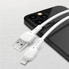 Recci RTC-N26L USB-A to Lightning Hızlı Şarj Özellikli Data ve Şarj Kablosu 1M