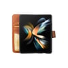 Samsung Galaxy Z Fold5 Uyumlu Manyetik Hakiki Deri Cüzdan Kılıf ,Cüzdan Taşımaya Son, Kredi Kart Yuvalı, RFID Güvenlik