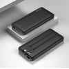 Shaza 4'ü 1 Arada 10.000 mAH Smart Chip Kendinden Kablo Destekli Powerbank