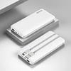 Shaza 4'ü 1 Arada 10.000 mAH Smart Chip Kendinden Kablo Destekli Powerbank
