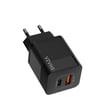SHAZA Çift Çıkışlı Usb QC3.0& Type-C PD Gan 20W Şarj Adaptörü