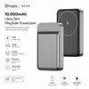 SHAZA Nexa Serisi 10.000 Mah Slim MagSafe Powerbank