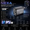 SHAZA Nexa Serisi Kendinden Kablolu 100W Adaptör